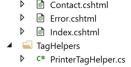 Folder structure in web project